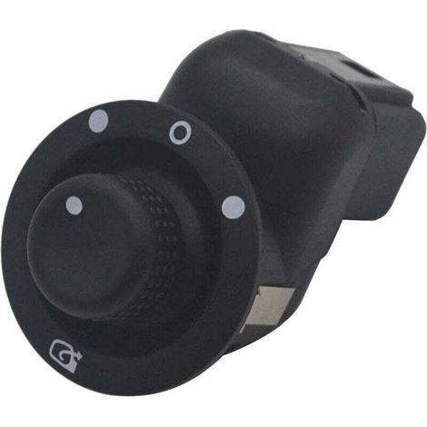 Elektrischer Außenspiegel-Verstellknopf für Scenic, Außenspiegelverstellschalter 8200109014 für Laguna II, Megane 2, Kangoo (1/5)