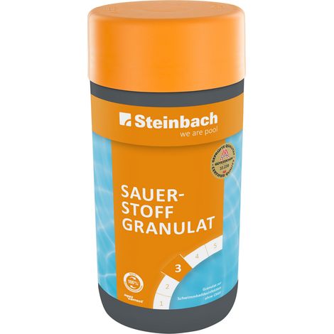 Steinbach Sauerstoffgranulat 1 kg Poolchemie (1/5)