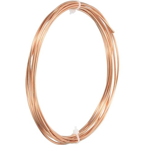 0,8 mm x 1,8 mm Long 2,0 M Réfrigérateur Cuivre Tuyau Flexible Tuyau pour Compression, Air Conditionneur Air Assistant (1/5)