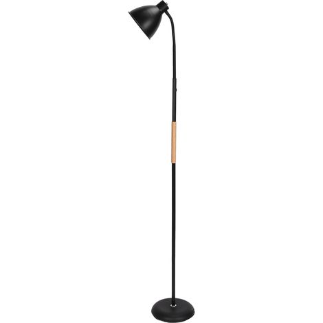 Einfache Stehlampe E27, dreifarbig, LED-Stehlampe für Wohnzimmer, Schlafzimmer und Nachttisch, EU-Stecker 220 V (1/5)