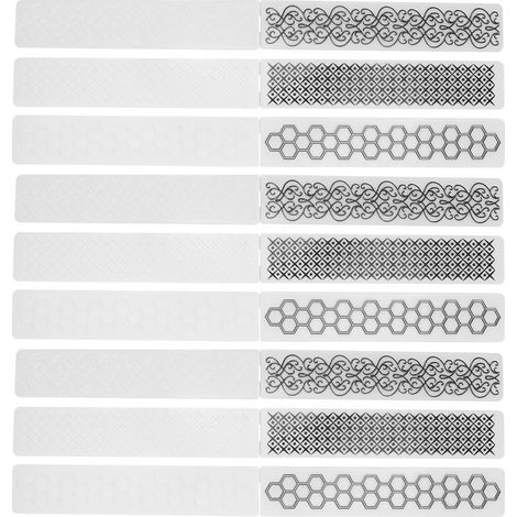 9Pcs Flower Plastic Embossing Folder DIY Paper Decoration Card Maker Template Accessories (1/5)