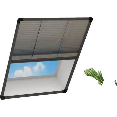 Mosquitera, aluminio, cierre magnético, verde militar (1/2)