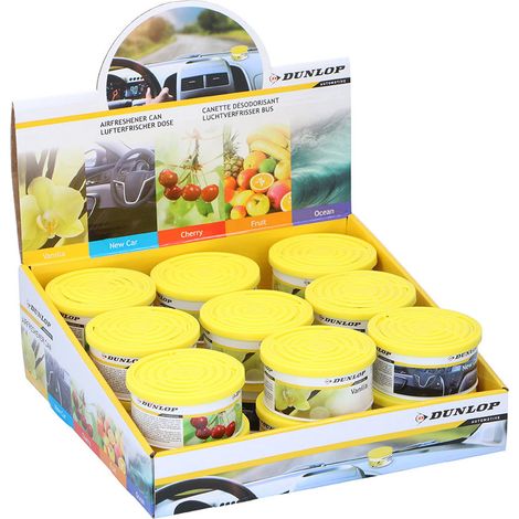 Ambientador de coche aromas variados dunlop (1/2)