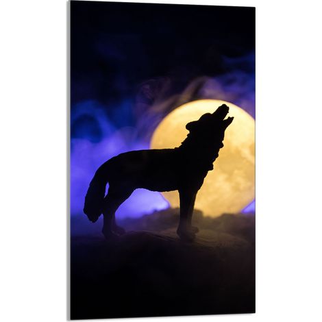 Glasschneidebrett 30x52 Wolf (1/5)