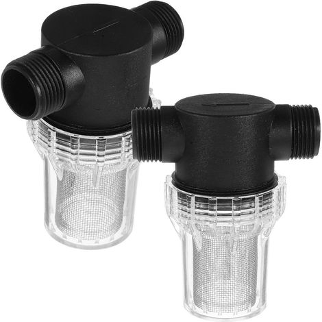 Kit de 4 filtres en ligne pour lavage auto, crépine à sédiments (1/5)
