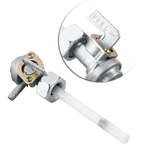 Robinet à essence 14mm pour réservoir carburant Honda CM185T CM200T, valve de commutation 16950-195-702 (1/5)