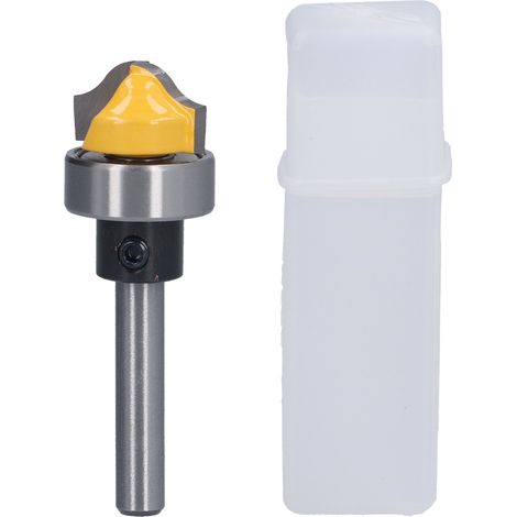 Fraise à rainurer en carbure de tungstène, queue de 6,35 mm (1/4 po), pour projets de menuiserie