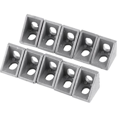 Support d'angle en forme de L en alliage d'aluminium pour meubles de fenêtres (1/5)