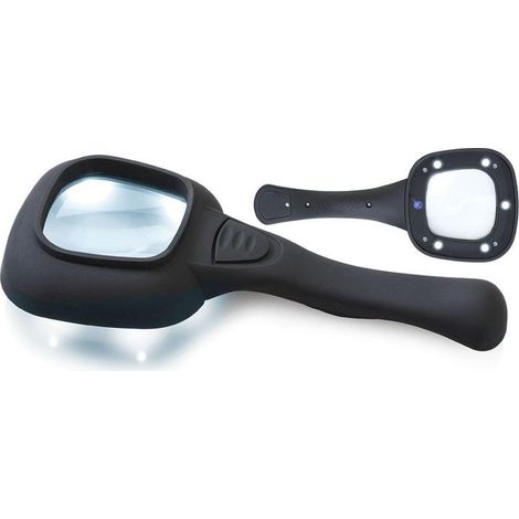 Loupe en cristal de 50 mm avec LED