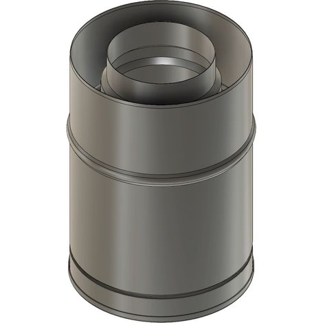 Hochflexibler, isolierter Doppelwandadapter Ø153/213 mm JONCOUX