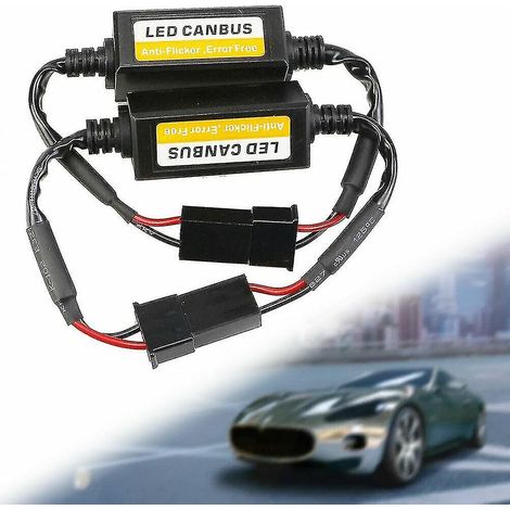 2x H7 Led phare Canbus sans erreur résistances d'avertissement décodeur Anti scintillement royaume-uni (1/5)