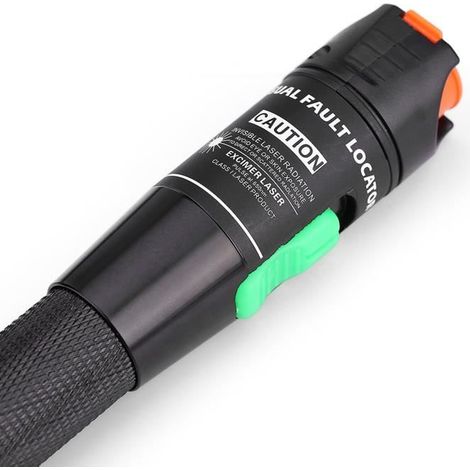 Localisateur de défauts ARAMOX - Stylo de Test de Câble à Fibre Optique - Rouge - Connecteur (1/4)