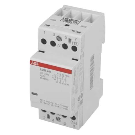 Contactor 4P 25A 4NA 230V ESB25-40N-06 2 módulo ABB 1SAE231111R0640
