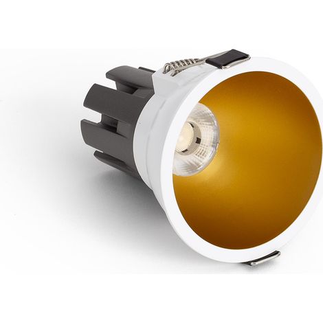 Foco Downlight LED 5W / 7W Cónico Areni Corte Ø 75 mm 4000K Dorado Blanco Neutro 7 W (1/5)