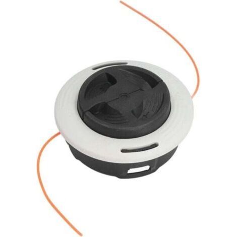 Tête de débroussailleuse double ligne, 46-2 Tête de débroussailleuse FS160 260 FS310 FS360 FS410 FS450 FS460, Noir+Blanc