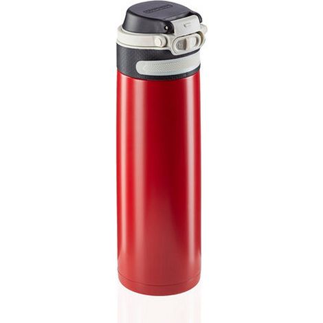 Leifheit 03273 de tazza da viaggio 600 ml Nero, Rosso Acciaio inossidabile (1/5)