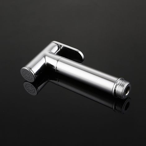 Pistolet de douchette portable en cuivre électroplaqué pour bidet, avec buse pour le lavage des fesses et du corps, petit pommeau de douche (1/5)