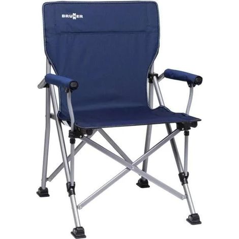 Sedia da giardino Brunner Sedia Cruiser blu poliestere acciaio