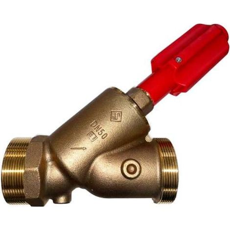 Seppelfricke Freistromventil RG DN 50 6011.10 m. Außengewinde 2 3/8" ohne Entleerung DVGW