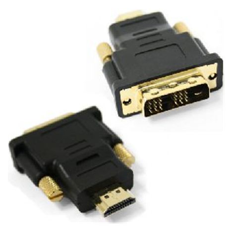 Adaptateur vidéo Gembird  DVI numérique 24+1 broches  Femelle  HDMI type A 19 broches  Mâle (1/3)