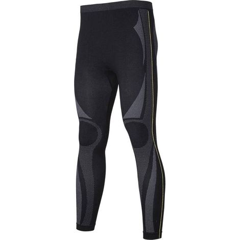 Caleçon Long de Travail Ikarus - Taille XL/XXL - Noir - Résistant et Confortable - D-Work