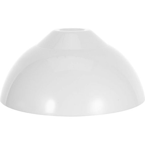 Abat-jour en plastique E27, dôme, pour lustre, 245 mm, accessoire de luminaire pour chambre ou salon. (1/5)