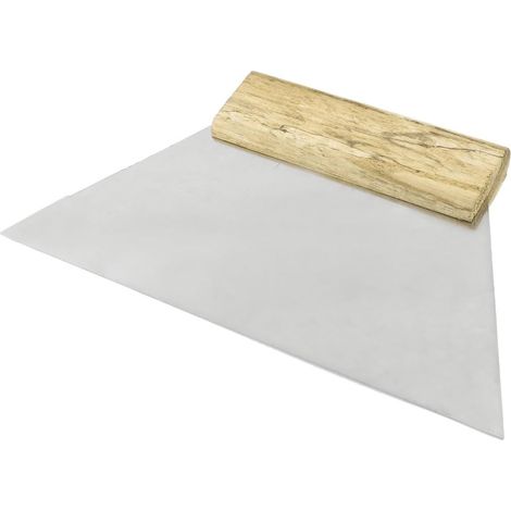 Holzgriff 8.8'' Lange Edelstahlklinge Teig Coupe-Pizza Auto Film Schaber