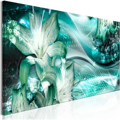 Quadro - Emerald Dream (1 Part) Narrow - 150x50 (1/4)