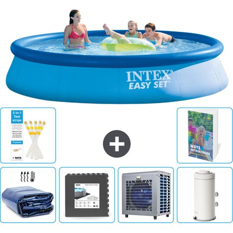 Intex Piscina Easy Set Rotonda - 396x84 cm - 7-pezzi S16 (1/5)