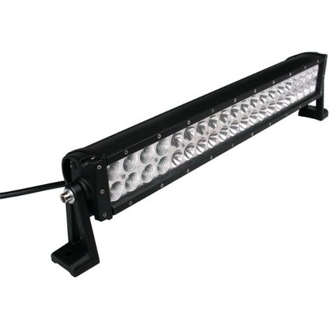 Barre d'éclairage LED 10/32V 120W 8000 lumens – Éclairage combiné SPOT et FLOOD – IP68 – Corps en aluminium – Longue portée 1km – Sodiflash