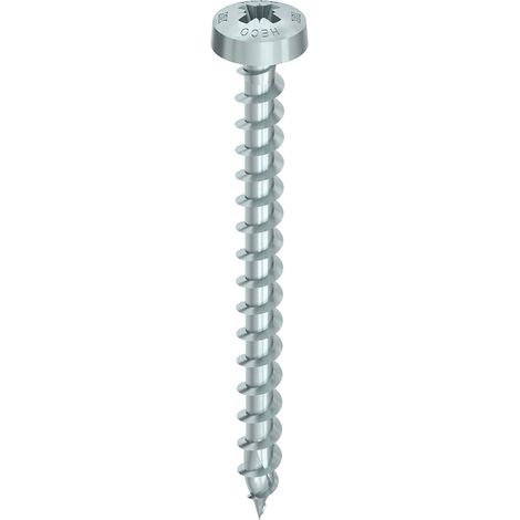 HECO-TOPIX-plus 5,0 x 80, Rundkopf, Pozi-Drive, VVG, A3K 100 Stk (1/4)