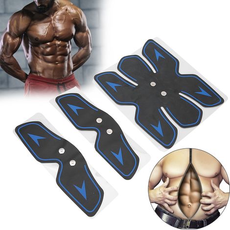 Stimulateur Électrique pour Musculation - Patch d'Electrostimulation Abdominal et Bras (1/5)