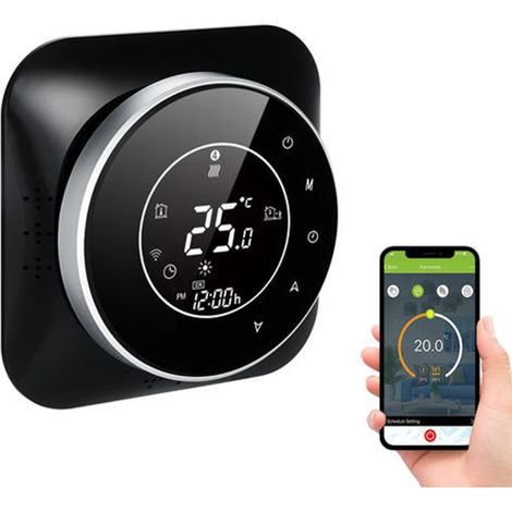 Termostato WiFi Beca BHT-6000WM-GCLW Nero (1/2)