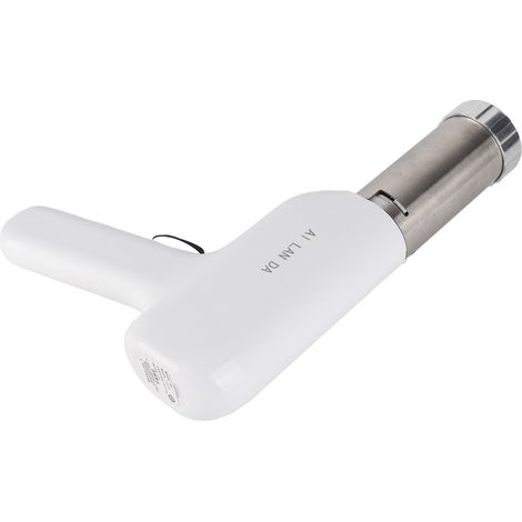 Machine à pâtes électrique 40 W en acier inoxydable 304, sans fil, portable, automatique, blanche (1/5)