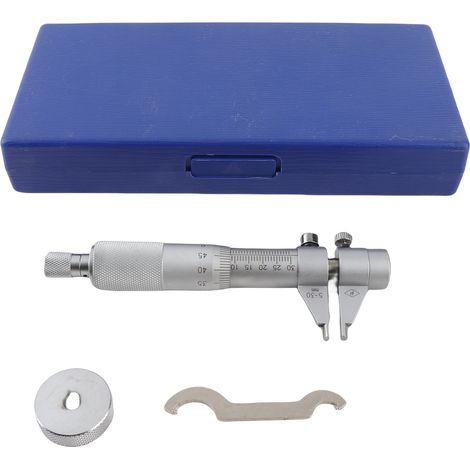 Juego de micrómetros para diámetros interiores de 5 a 30 mm, herramienta de medición de tornillos + llave (1/5)