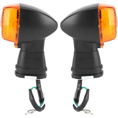 2 piezas de luces indicadoras de motocicleta, amarillas, compatibles con Kawasaki ZX900 Ninja ZX-9R (1/4)