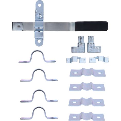 Kit de verrouillage de porte à Action Cam, remorque en métal pour conteneur d'expédition de marchandises, loquet de barre, loquet de retenue. (1/4)