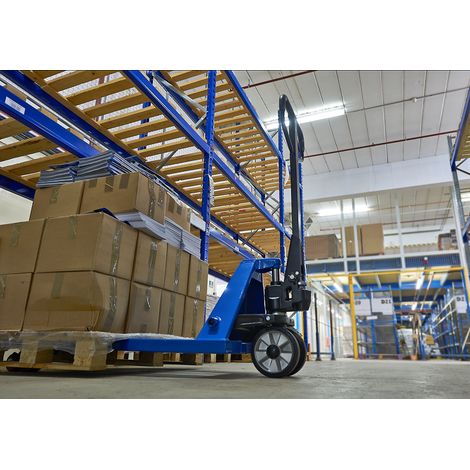 Draper 85655 Pallet Truck – 2.5 Tonne (2500kg) Heavy-Duty Manual Pallet Jack for Material Handling (1/2)