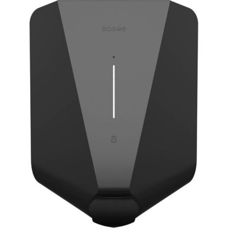 Easee Charge Max Wallbox 22 kW schwarz, 32A, 400V, Typ 2, RFID, 4G, MID, 10233 Laderoboter ohne Kabel