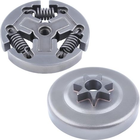 Ensemble tambour d'embrayage pour Echo Cs-370 Cs-400 Cs-440 Cs-450 Cs-400F Cs-370F Cs-4200Es Cs-420Es Tronçonneuse Pièces de rechange Remplace A056000181 17501939430 17501200831 A556000401 17501439131
