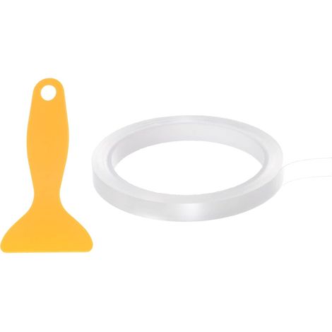 Bande d'étanchéité transparente 0,4 po x 16 pi (0,1 cm 4,9 m) pour évier de cuisine (1/5)