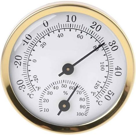 Analog display of indoor temperature and humidity thermometer and hygrometer (1/4)