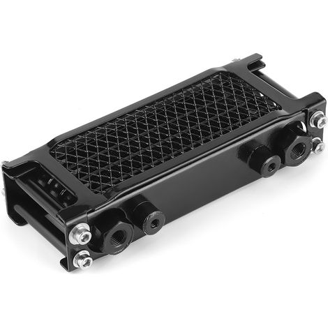 Kit Refroidisseur d'Huile Moteur avec Support de Montage pour 100-250CC Quad Tout-Terrain Moto Cross 4 Roues (1/5)