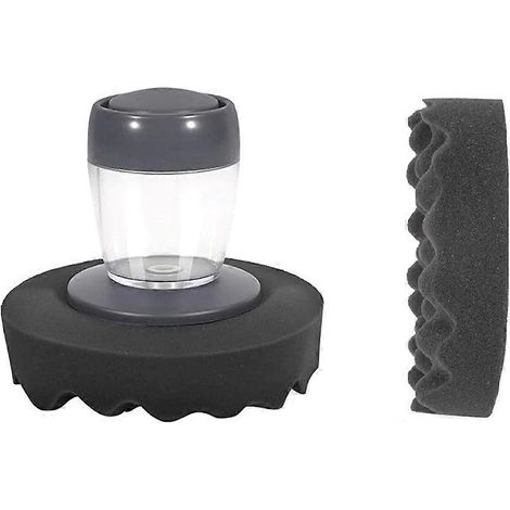 Applicateur de produit lustrant pour pneus, applicateur réutilisable pour pneus de voiture et de camion, tampon applicateur anti-gouttes et sans traces (1/5)