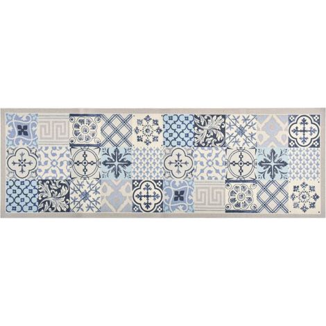 Tapis de sol de cuisine lavable Mosaïque 45x150 cm (1/5)