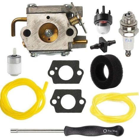 WT-827 Vergaser mit Kraftstofffilter und Luftfilter, Einstellwerkzeug-Set, kompatibel mit Walbro WT-149A, WT-275, WT-454, WT-539, WT-685 Vergaser von Ryan Ryobi (1/5)