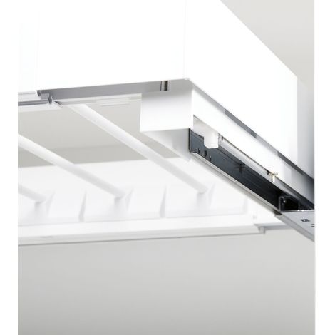 Servetto Auszugsrahmen Führungsschienen-Adapter Schrankzubehör Papillon, Aluminium weiß (1/5)