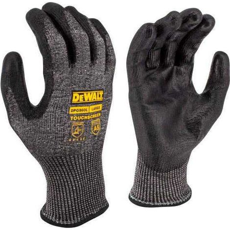 Guanti in nylon antitaglio ideale per touchscreen TAGLIA 9/L - DPG860L