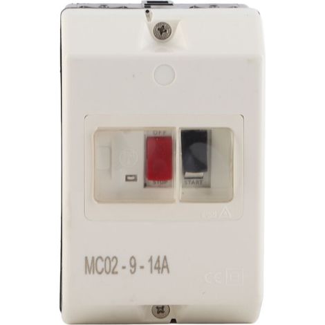 Interrupteur De Protection De Moteur Étanche Mc02 Disjoncteur De Protection De Moteur p55 Disjoncteur Abs Étanche Mc02-9-14a 220 v/380 v (1/4)