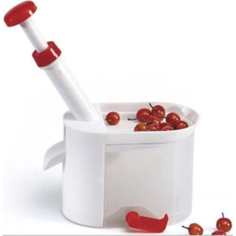 Denoyauteur De Cerises Avec Récipient De Collecte. (1/2)